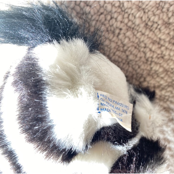 Vintage 1997 Zack the Zebra Puffins by Swibco wz tag - Picture 4 of 10